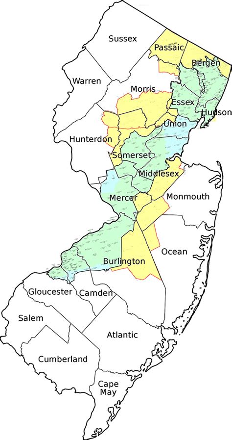 pseg territory map|pse&g service area map.